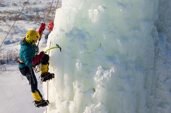 Russia Ice Climbing