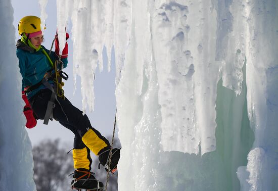 Russia Ice Climbing