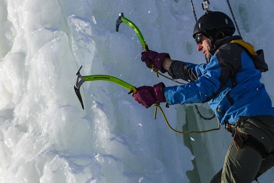 Russia Ice Climbing