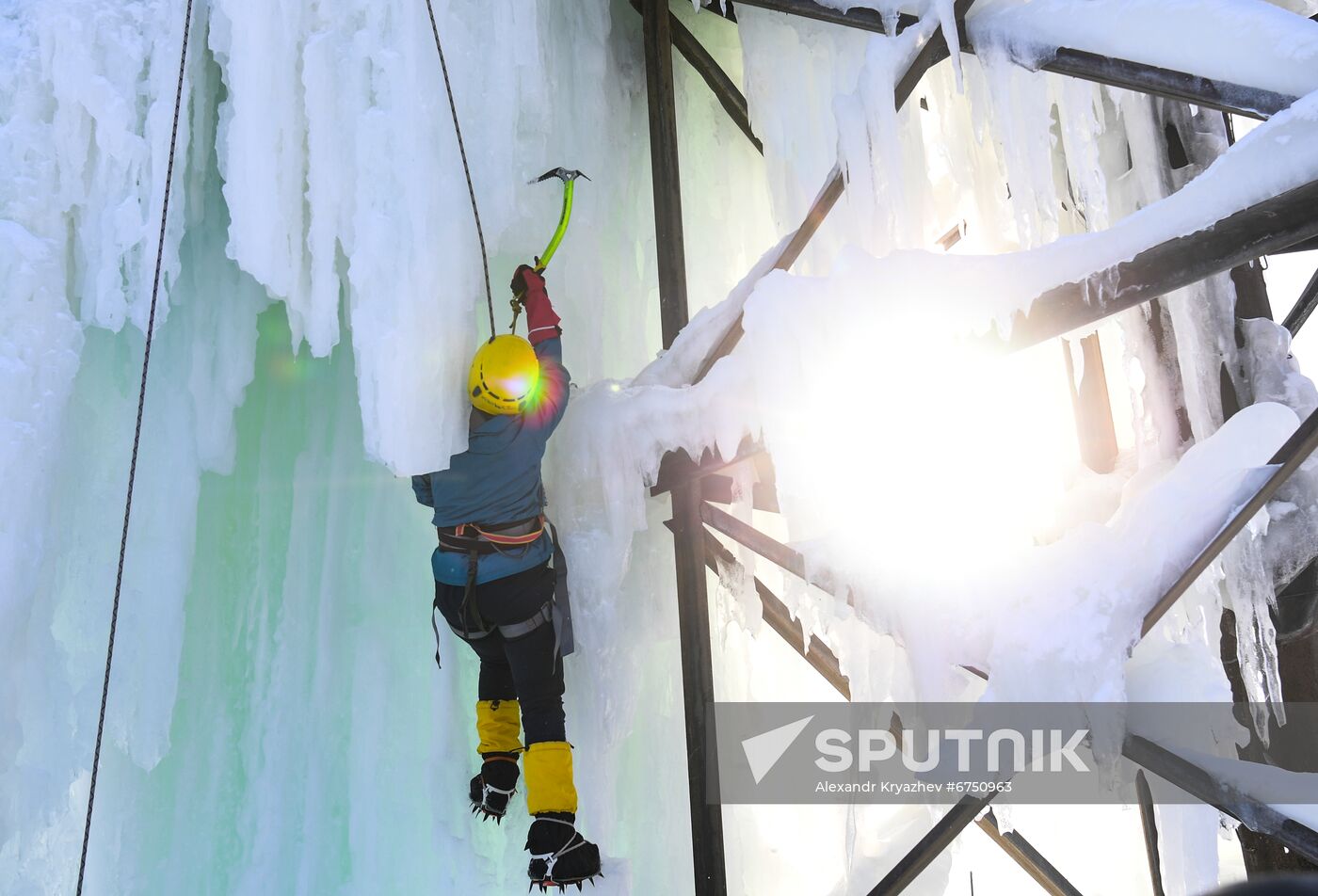 Russia Ice Climbing