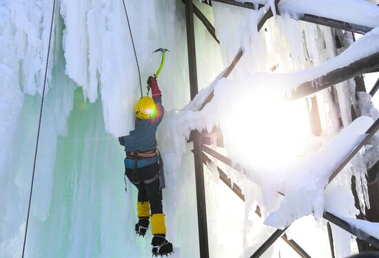 Russia Ice Climbing