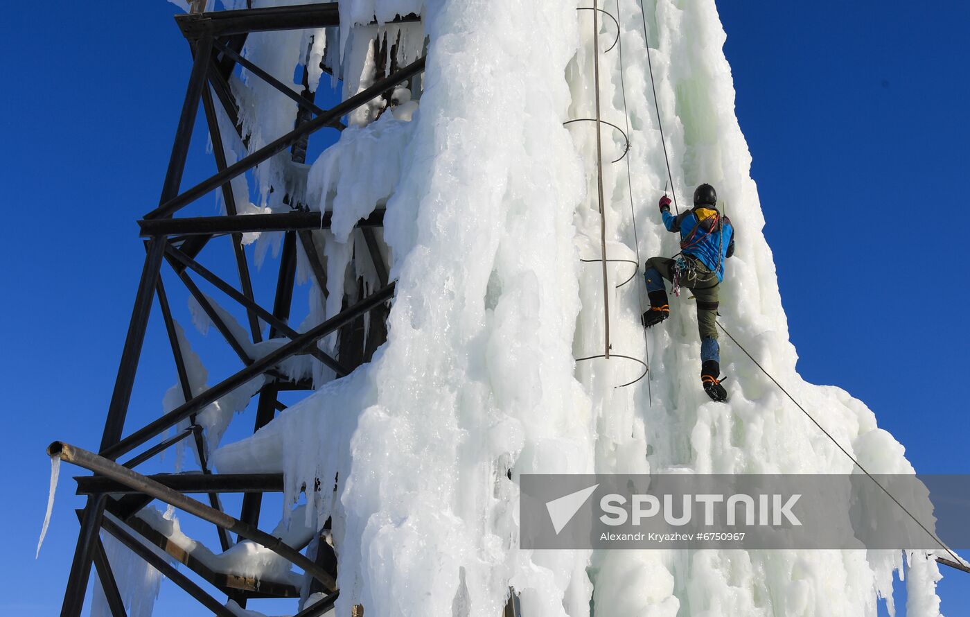 Russia Ice Climbing