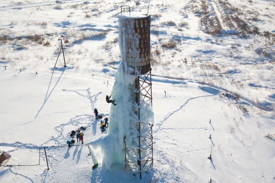 Russia Ice Climbing