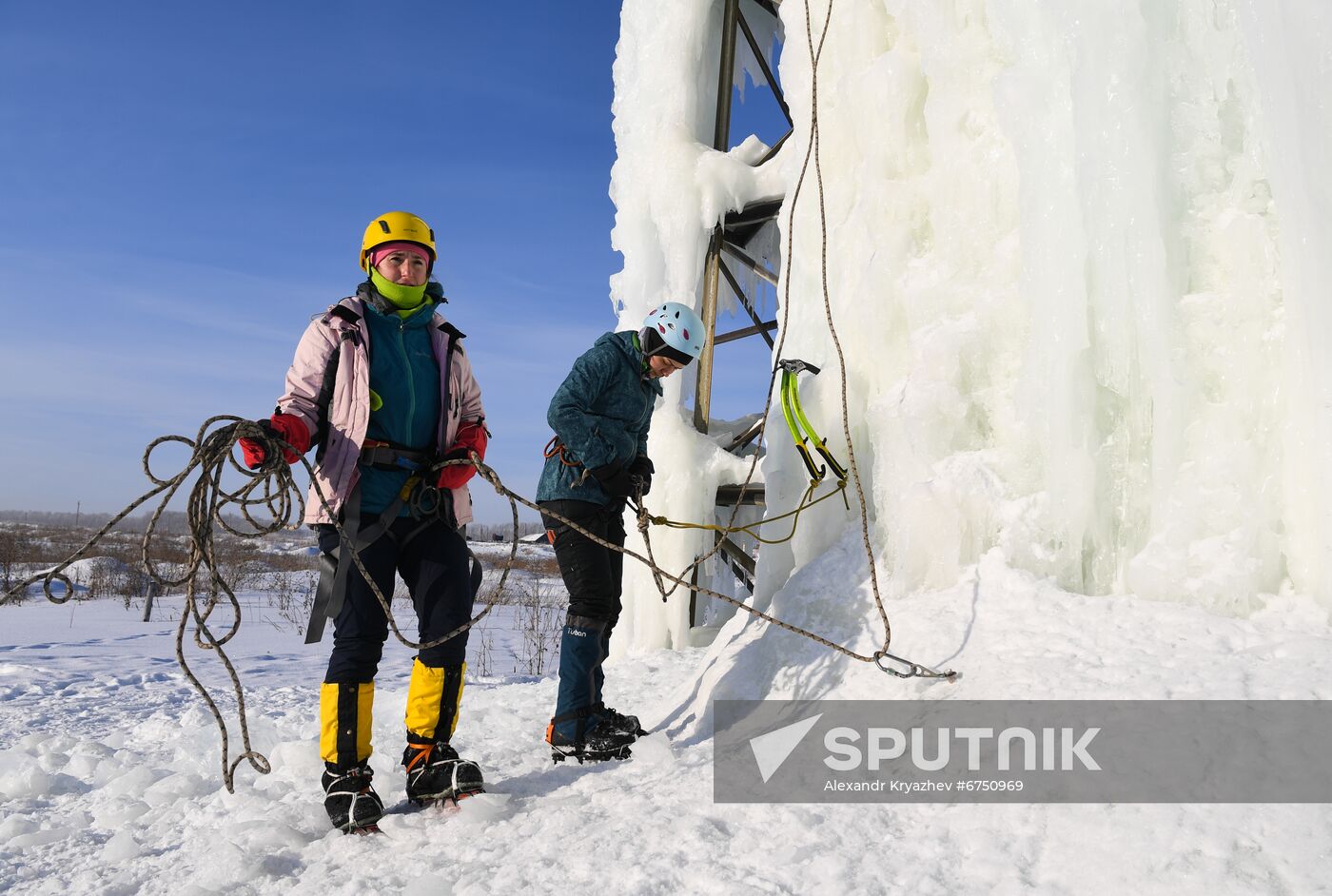 Russia Ice Climbing