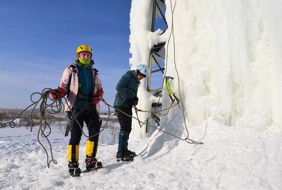 Russia Ice Climbing