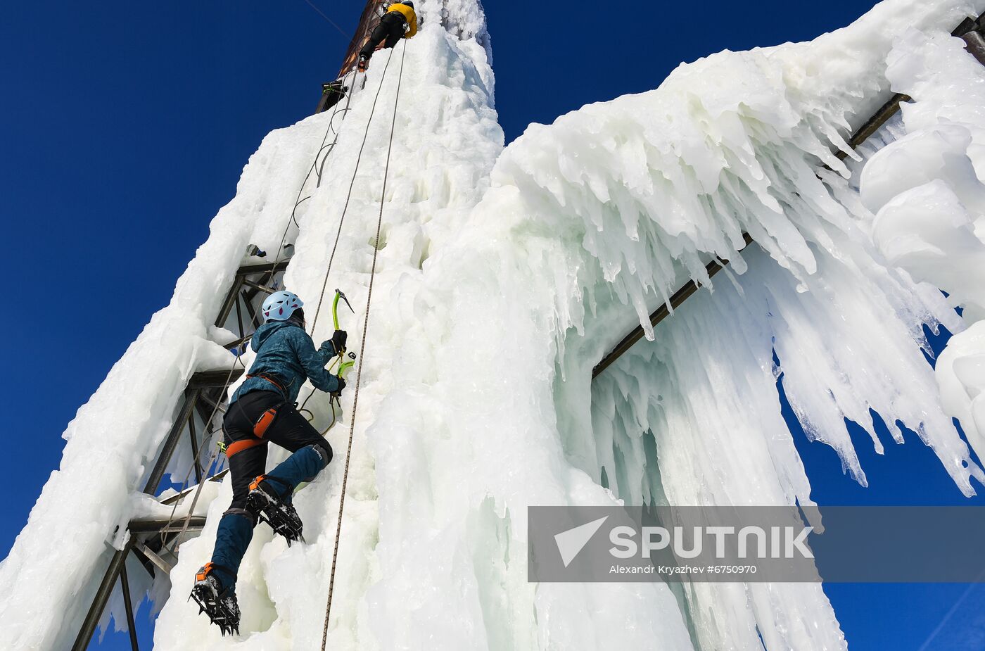 Russia Ice Climbing