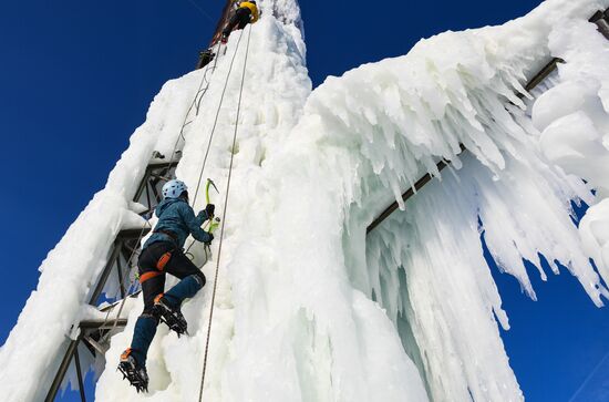 Russia Ice Climbing