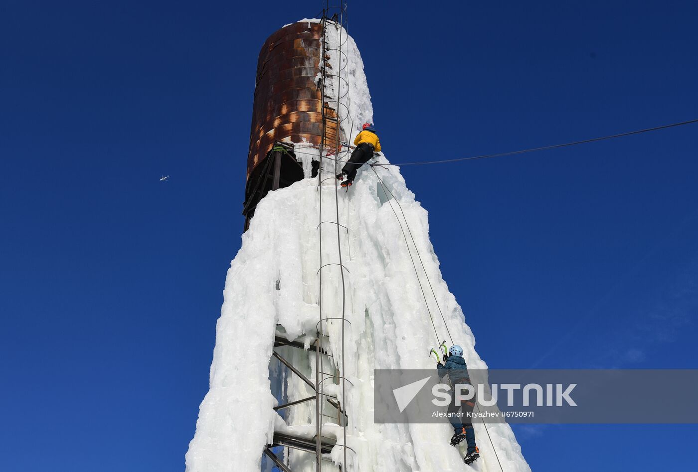 Russia Ice Climbing