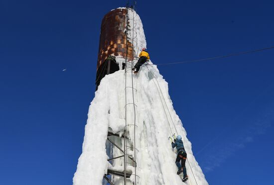 Russia Ice Climbing