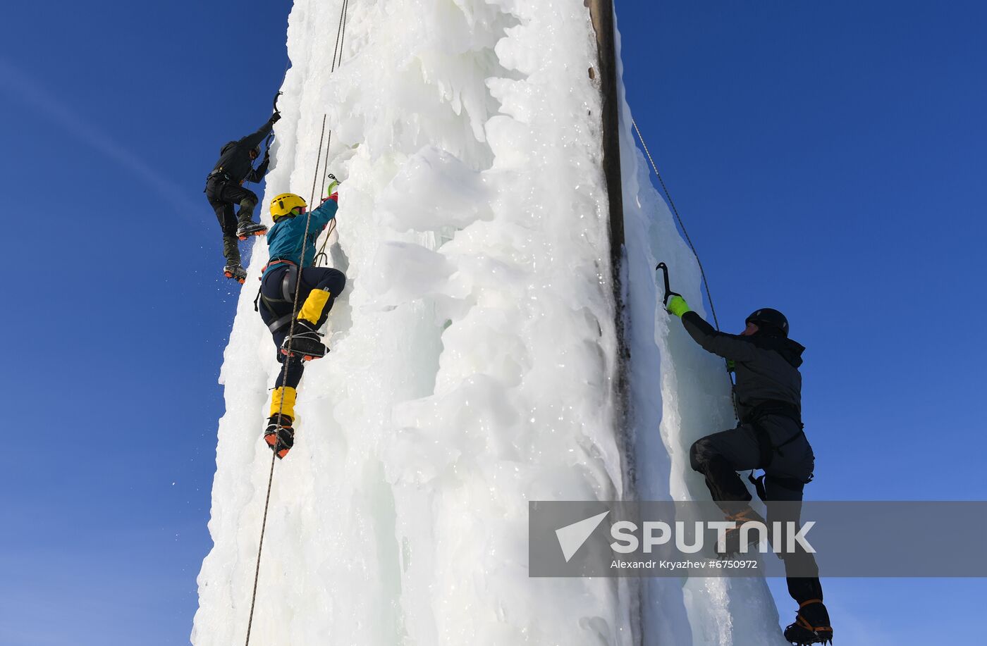 Russia Ice Climbing