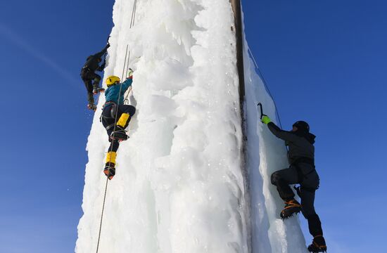 Russia Ice Climbing