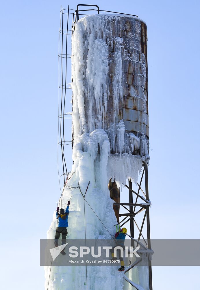 Russia Ice Climbing