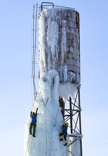 Russia Ice Climbing