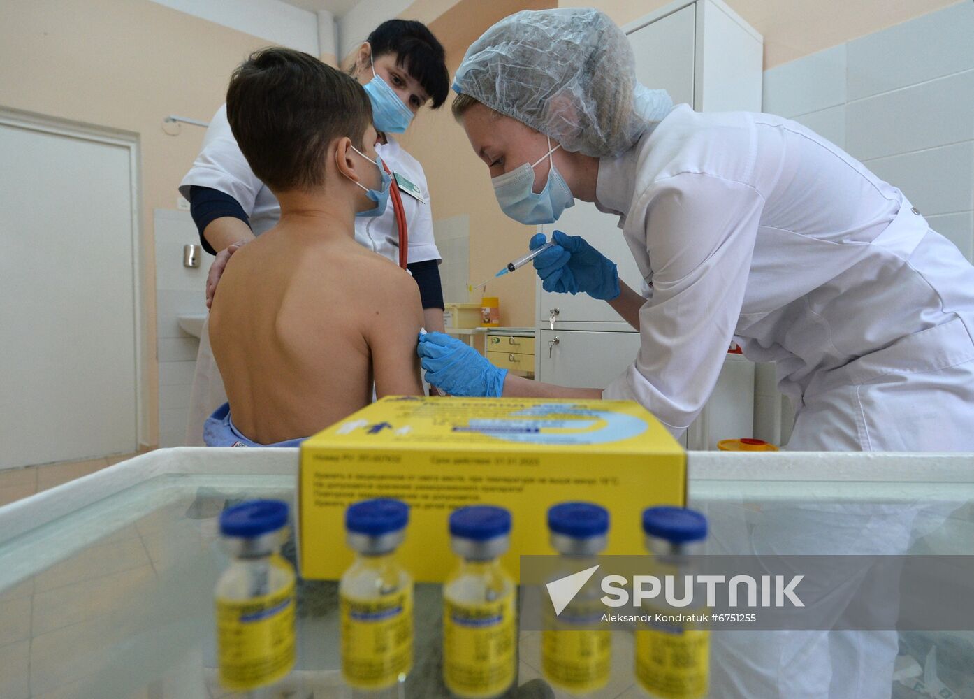 Russia Coronavirus Vaccination