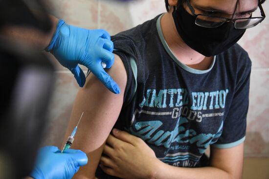 Russia Coronavirus Vaccination