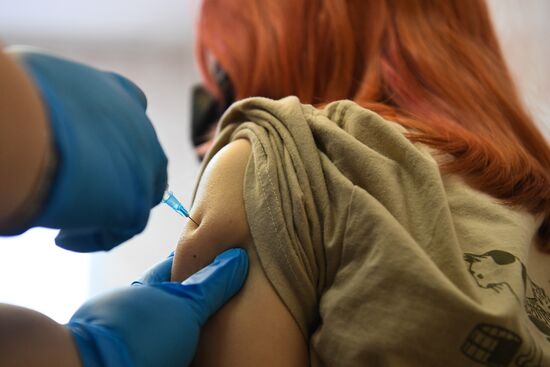 Russia Coronavirus Vaccination
