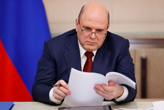 Russia Mishustin Economy