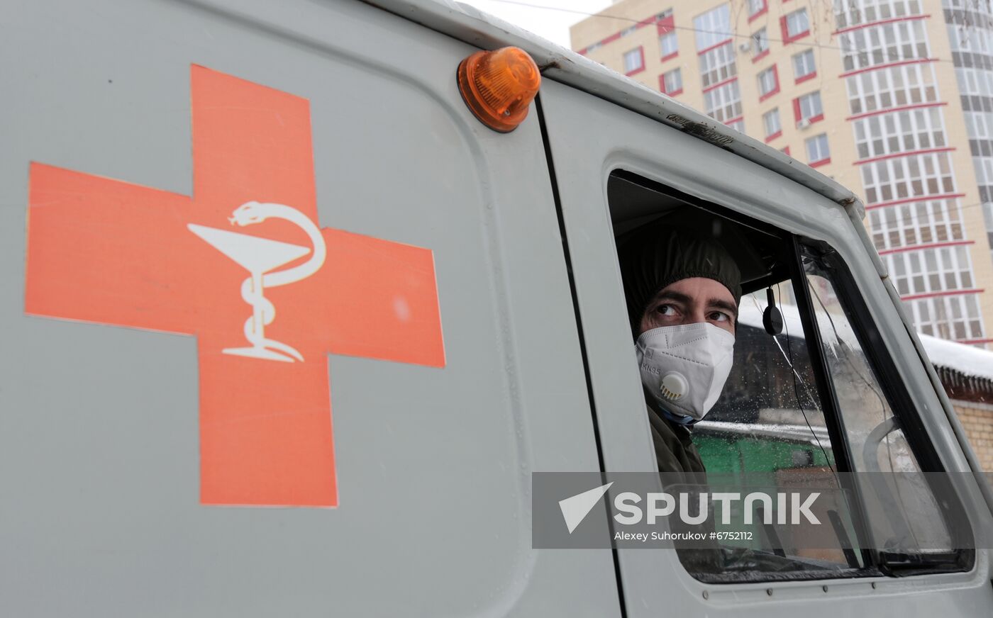 Russia Coronavirus Testing
