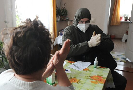 Russia Coronavirus Testing