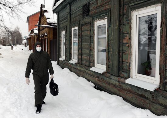 Russia Coronavirus Testing