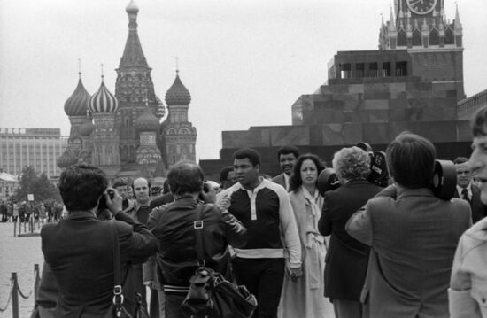 Muhammad Ali (Cassius Marcellus Clay Jr) in USSR