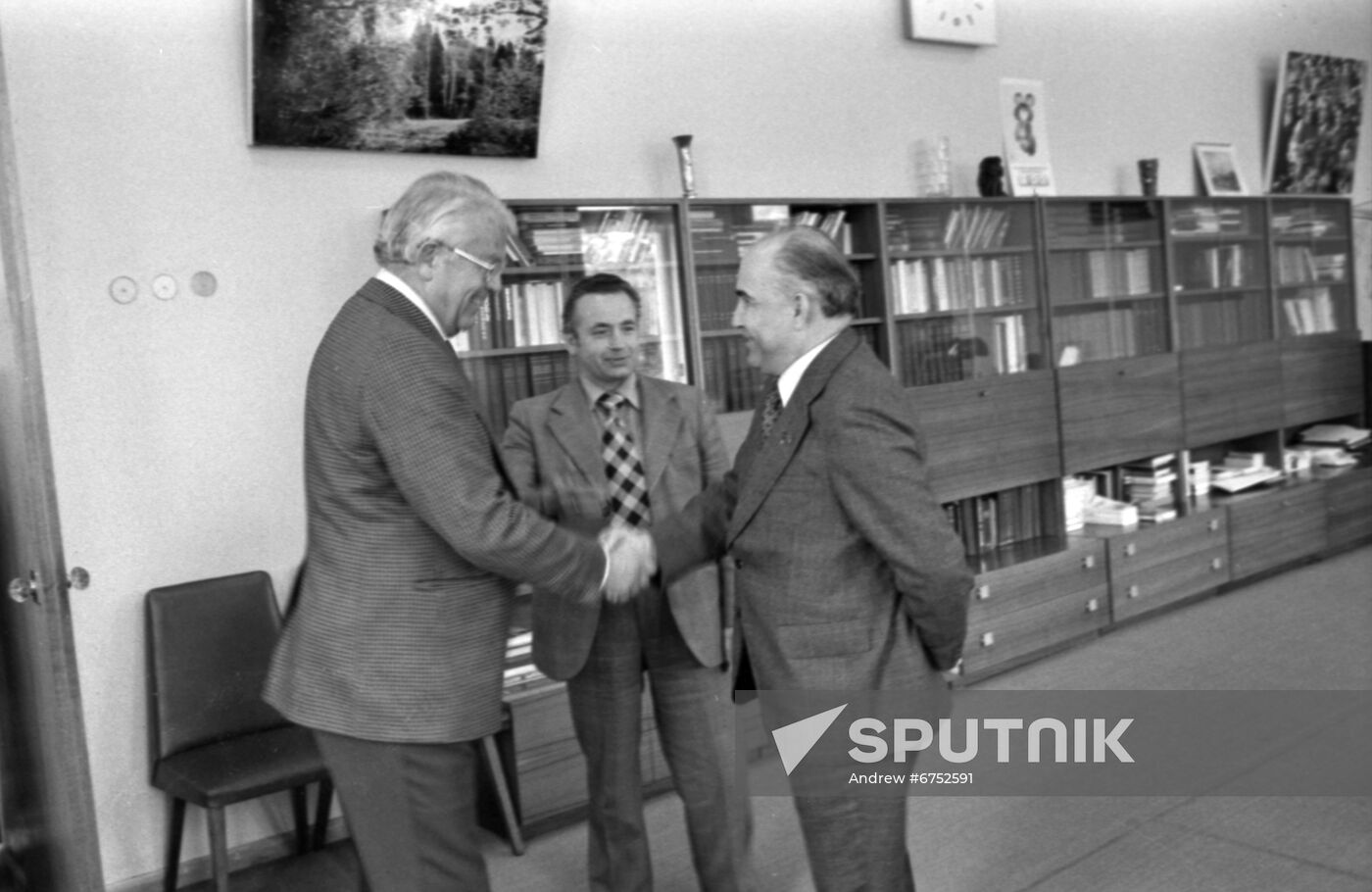 Lev Tolkunov's meeting with Henri Nannen