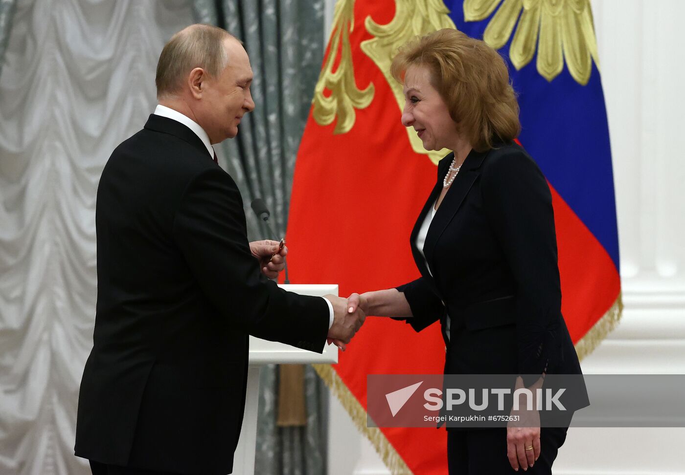 Russia Putin Awarding Ceremony