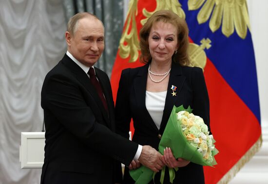 Russia Putin Awarding Ceremony