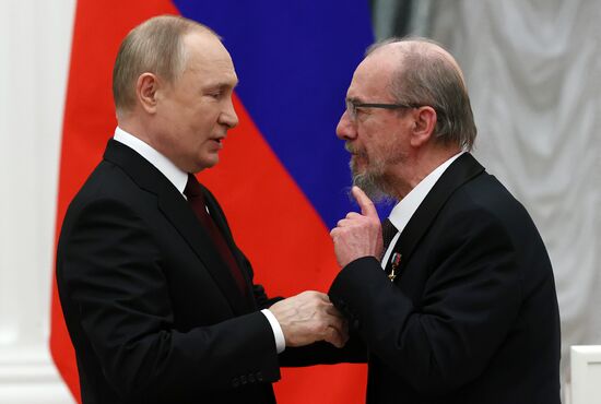 Russia Putin Awarding Ceremony