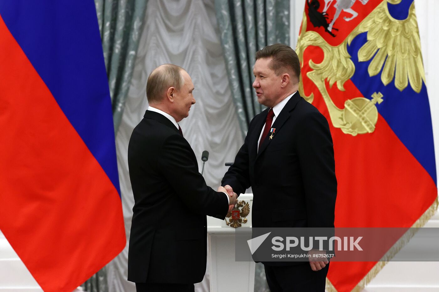 Russia Putin Awarding Ceremony