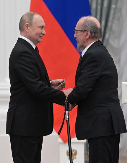 Russia Putin Awarding Ceremony