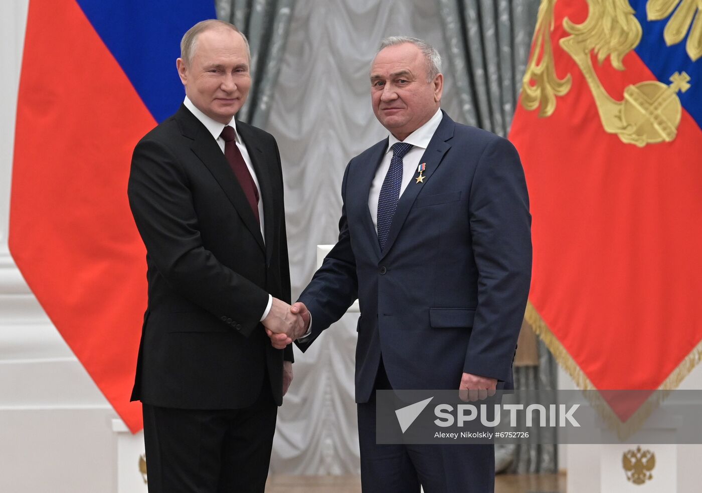 Russia Putin Awarding Ceremony