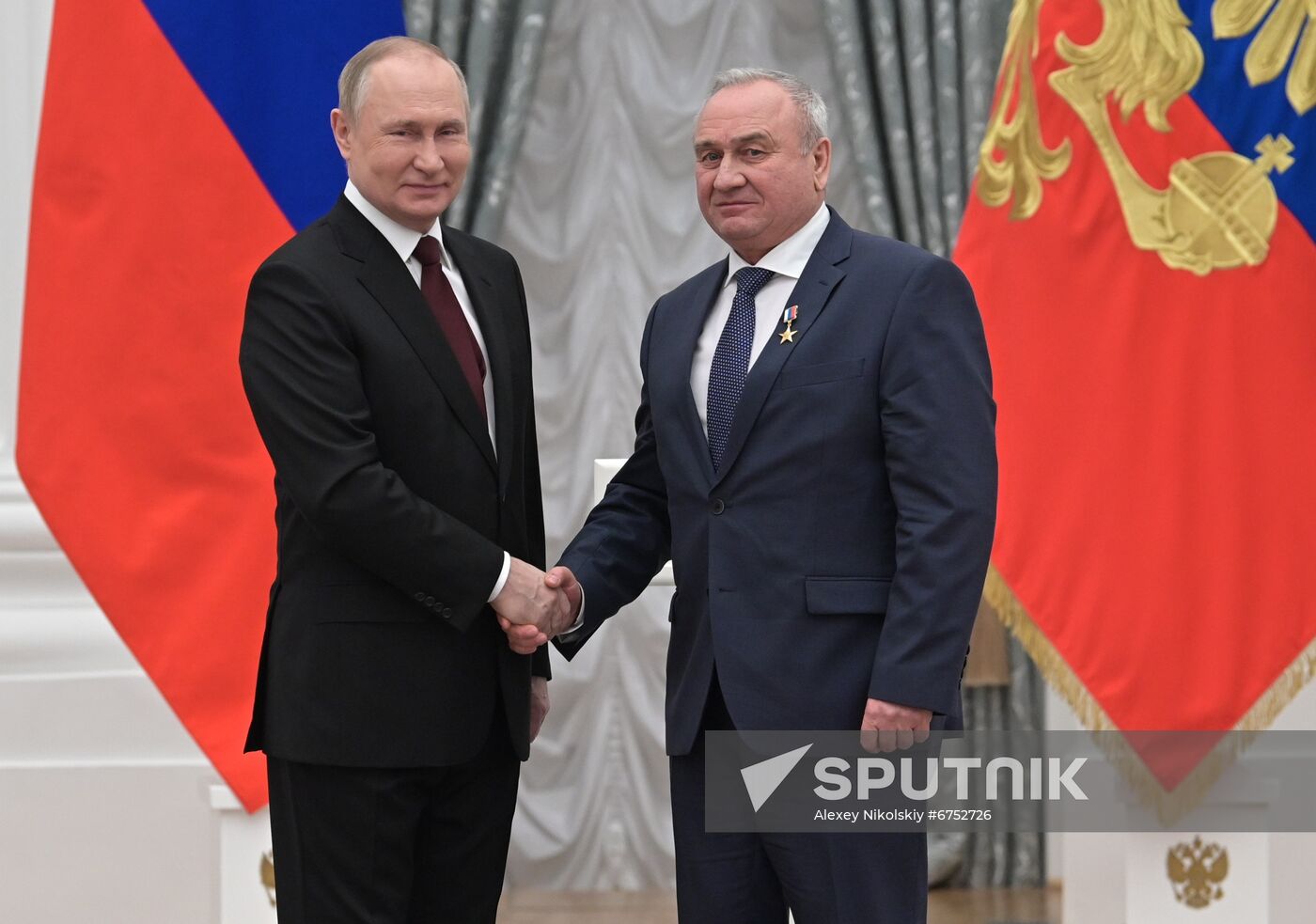 Russia Putin Awarding Ceremony