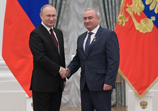 Russia Putin Awarding Ceremony