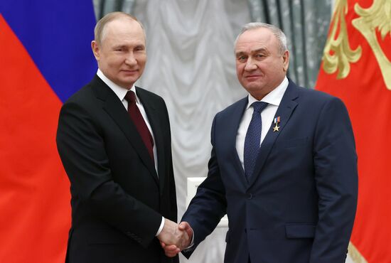 Russia Putin Awarding Ceremony