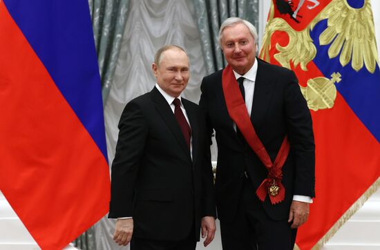 Russia Putin Awarding Ceremony