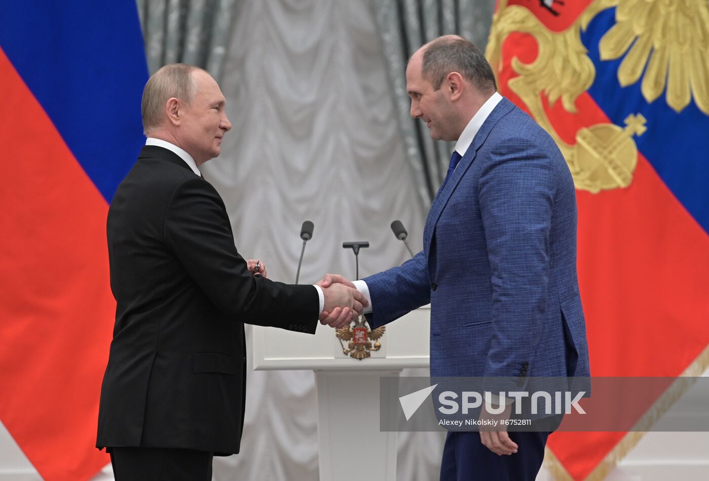 Russia Putin Awarding Ceremony