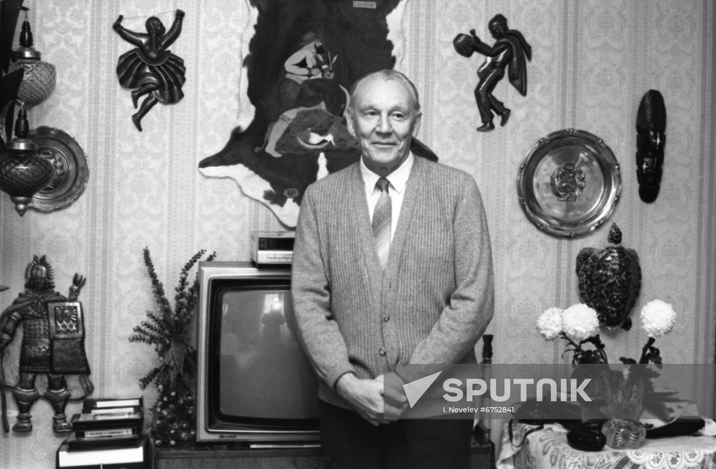 Soviet diplomat Yury Lebedev