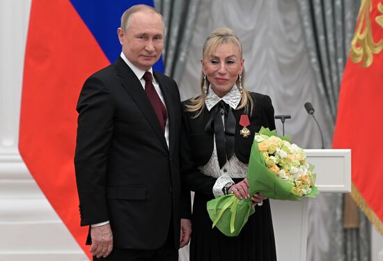 Russia Putin Awarding Ceremony