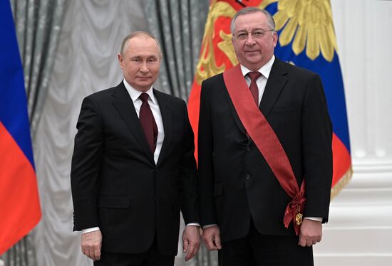 Russia Putin Awarding Ceremony