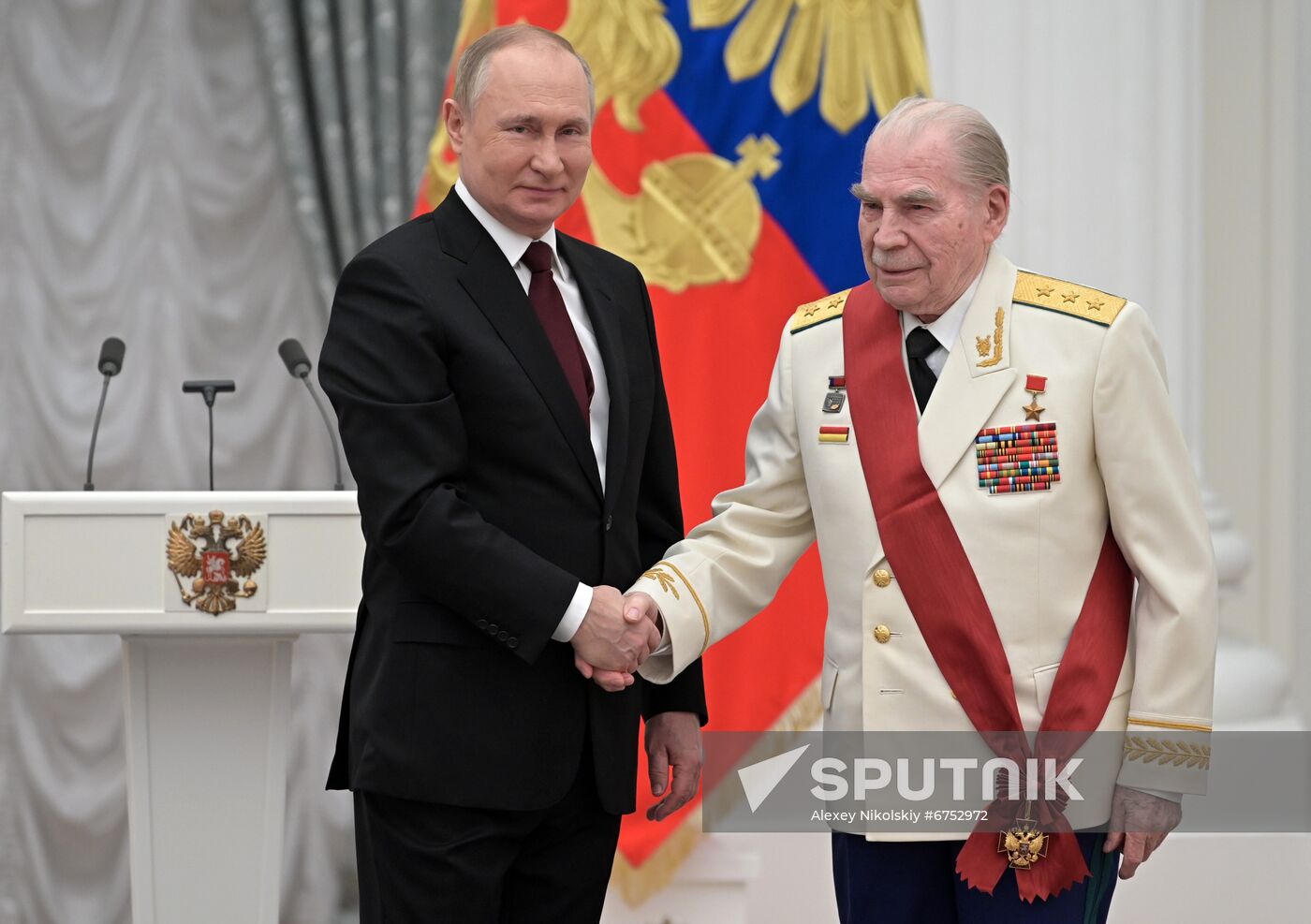 Russia Putin Awarding Ceremony