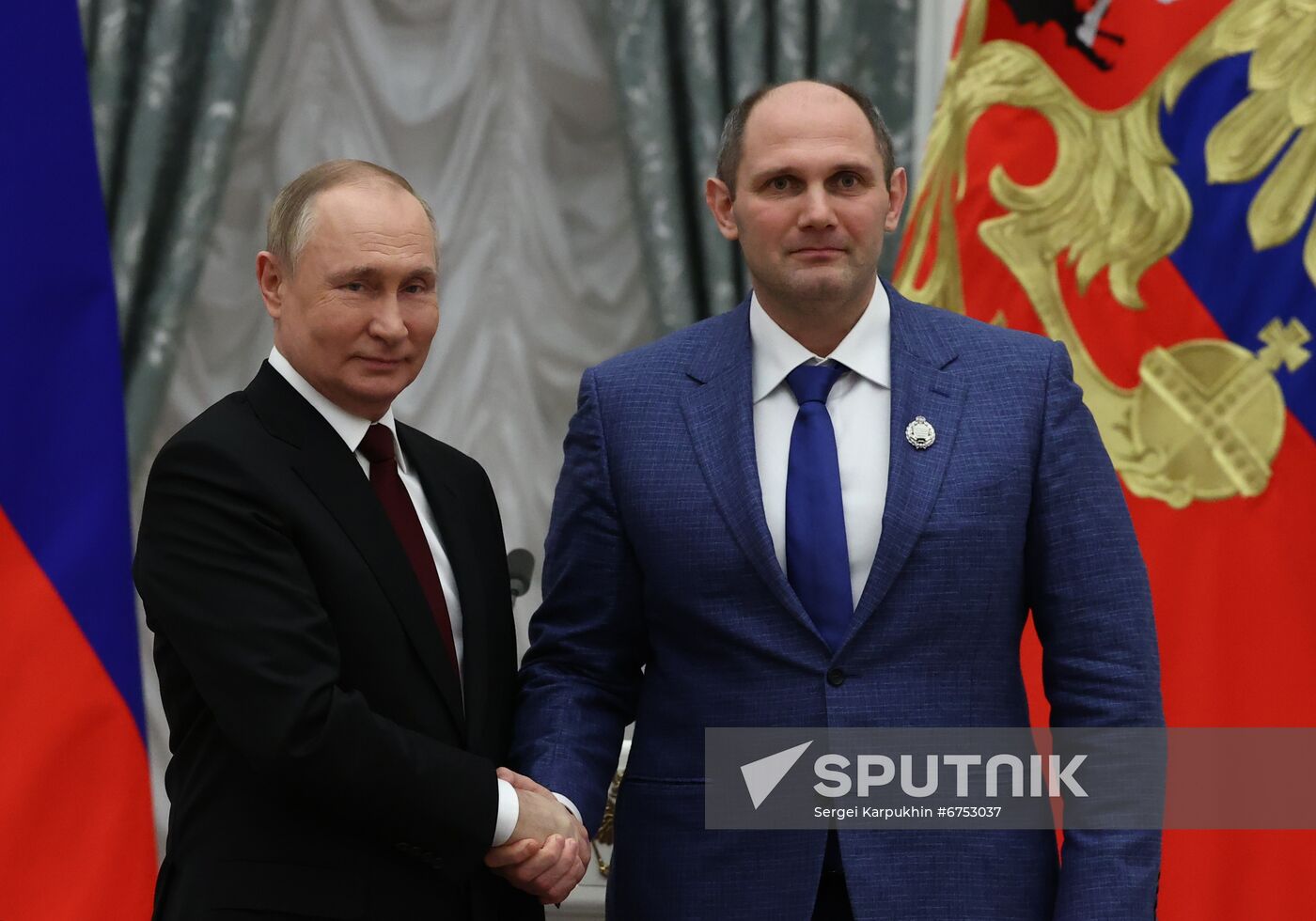 Russia Putin Awarding Ceremony