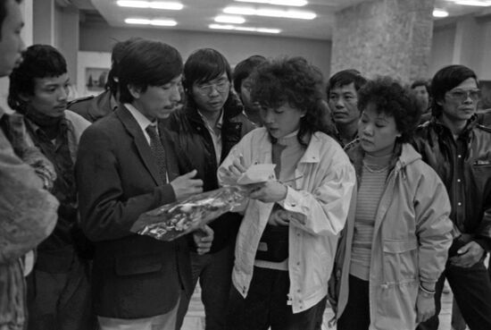 Vietnamese musicians in Turkmenistan