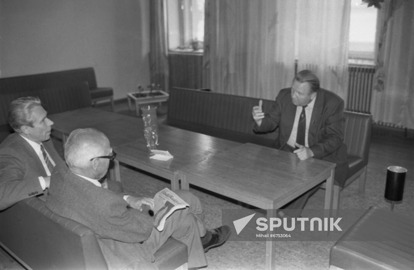 Indian author Indu Prakash Singh visits USSR