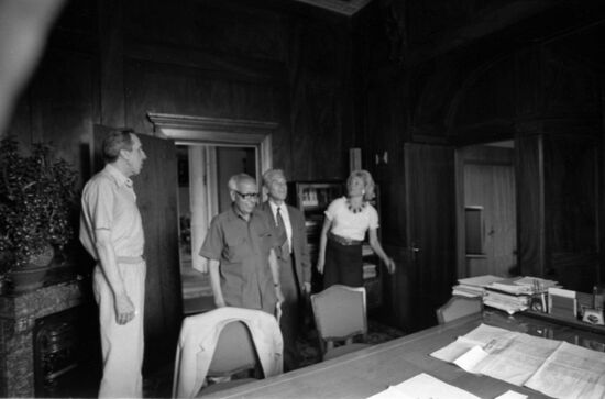 Indian author Indu Prakash Singh visits USSR