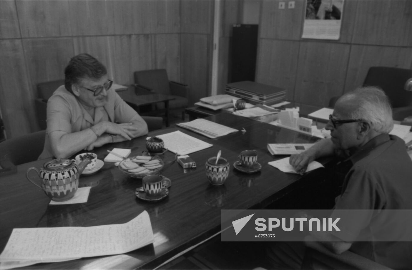 Indian author Indu Prakash Singh visits USSR