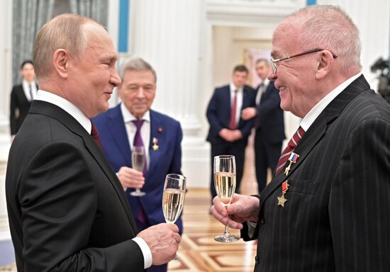 Russia Putin Awarding Ceremony