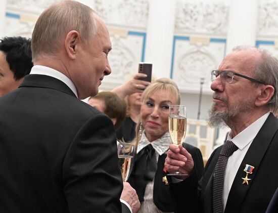 Russia Putin Awarding Ceremony