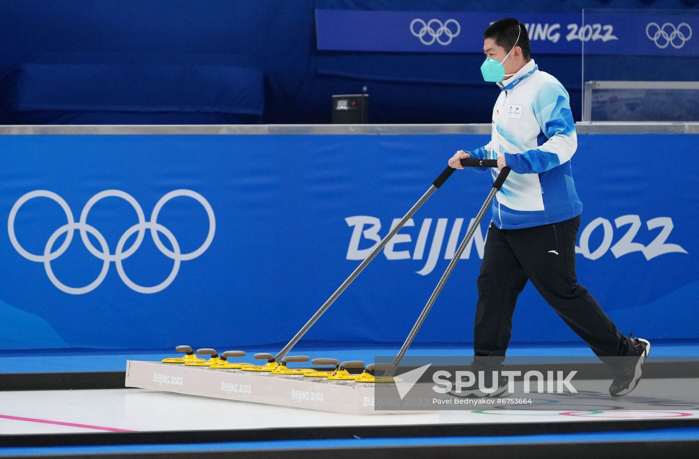 China Olympics 2022 Curling Mixed Doubles