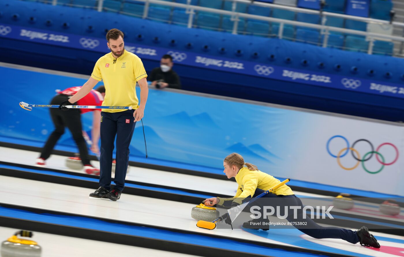 China Olympics 2022 Curling Mixed Doubles